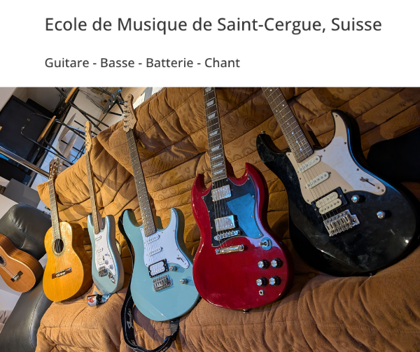 Ecole de Musique de Saint-Cergue