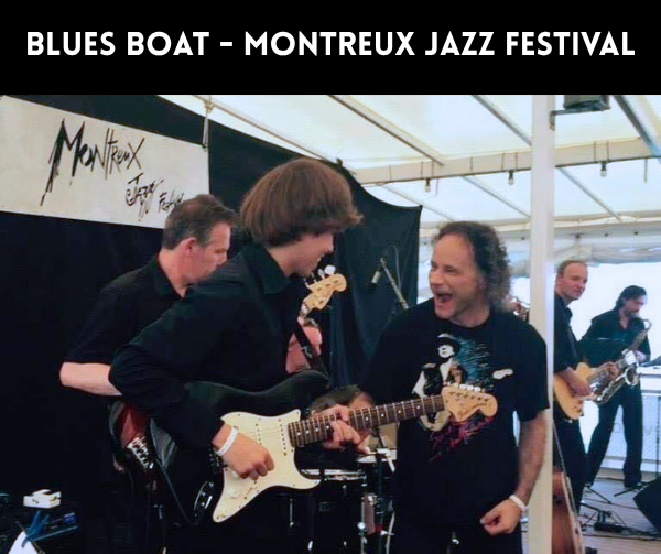 Blues boat, Montreux Jazz Festival